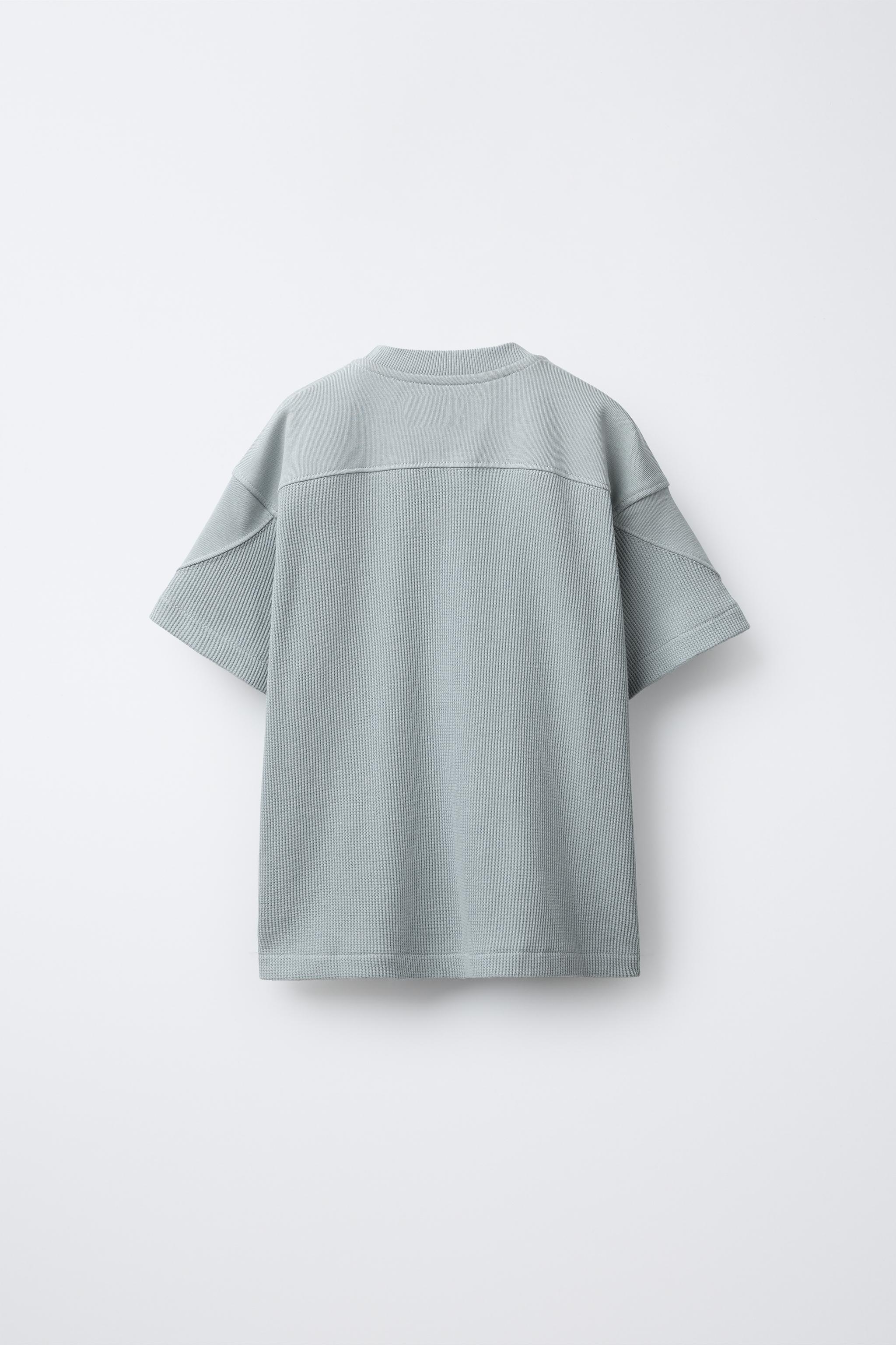 WAFFLE T-SHIRT AND BERMUDA SET